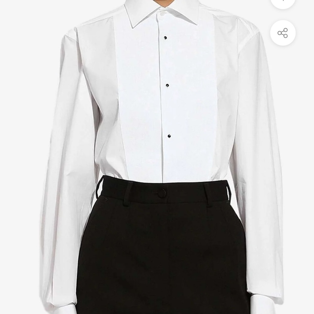 DOLCE & GABBANA  authentic tuxedo shirt